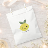 Gewoon de Zest Cute Kawaii Lemon Bedankzakje (Geknipt)