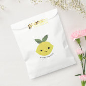 Gewoon de Zest Cute Kawaii Lemon Bedankzakje (Gezegeld)