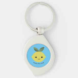 Gewoon de Zest Cute Kawaii Lemon Sleutelhanger