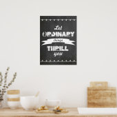 Gewoon Ding Poster (Keuken)