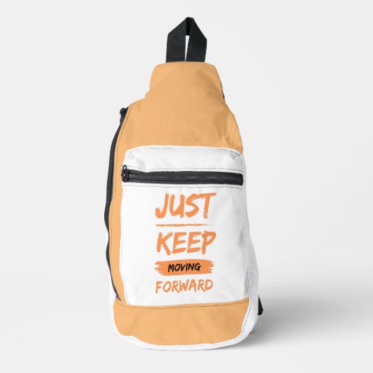 gewoon doorgaan sling bag (Voorkant)