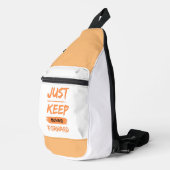 gewoon doorgaan sling bag (Rechterhoek)