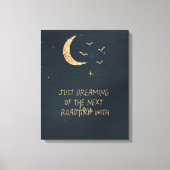 Gewoon dromen canvas afdruk (Voorkant)