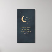 Gewoon dromen canvas afdruk (Voorkant)