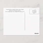 Gewoon dromen van jou briefkaart (Achterkant)
