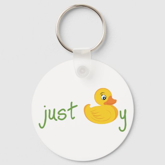 Gewoon Ducky Sleutelhanger (Voorkant)