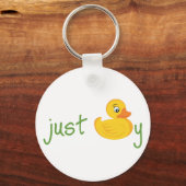 Gewoon Ducky Sleutelhanger (Voorkant)