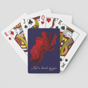 Gewoon een aanraking met Jazz Dewy Roos Pokerkaarten