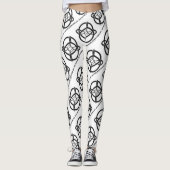 Gewoon een andere hypercubed Dag 4-D Polytope Humo Leggings (Voorkant)