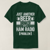 Gewoon een andere wijndrinker met een probleem met t-shirt (Design voorkant)