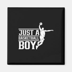 Gewoon een basketbal jongen coach speler team weds magneet