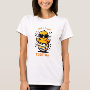 Gewoon een beetje Eggstra Vrouwen T-shirt T-shirt