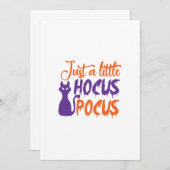 gewoon een beetje hocus pocus kaart (Voorkant / Achterkant)