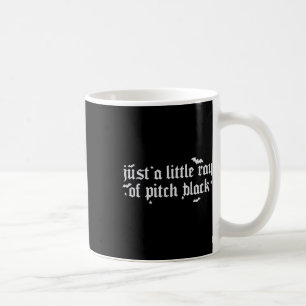 Gewoon een beetje Ray of Pitch Black Halloween Spo Koffiemok