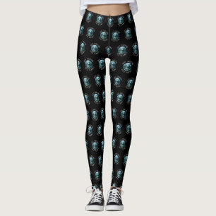 Gewoon een bezoek brengen aan deze planeet Black Leggings