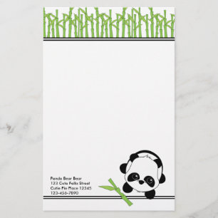 Gewoon een bite van Bamboe Briefpapier