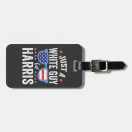 Gewoon een blanke vent voor Harris Ondersteun pres Bagagelabel