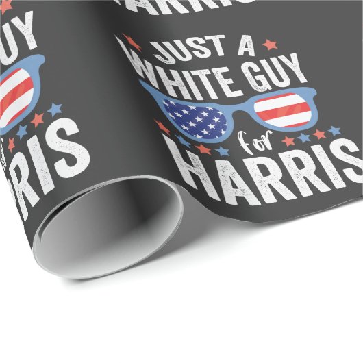 Gewoon een blanke vent voor Harris Ondersteun Pres Cadeaupapier (Rol Hoek)