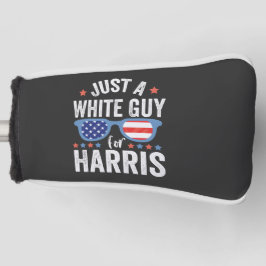 Gewoon een blanke vent voor Harris Ondersteun Pres Golfheadcover