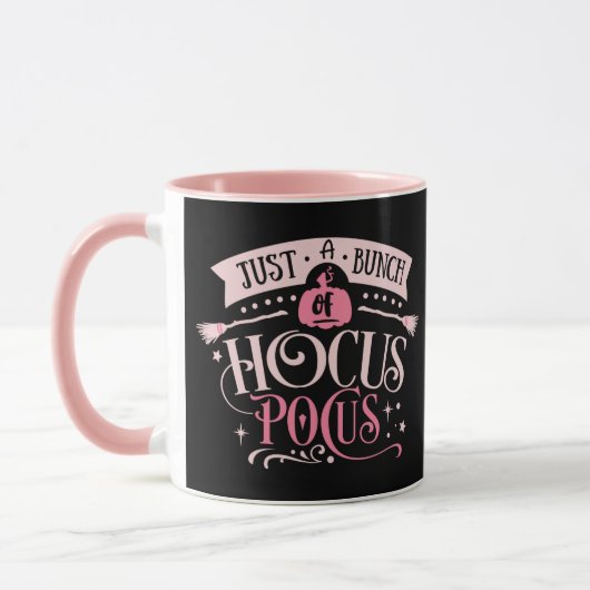 Gewoon een bos van Hocus Pocus Pink & Black Hallow Mok (Links)