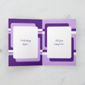 Gewoon een briefje om te zeggen kattenfoto's wit p kaart (Binnen)