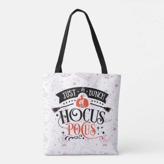 Gewoon een Bunch van Hocus Pocus Halloween Draagtas (Achterkant)