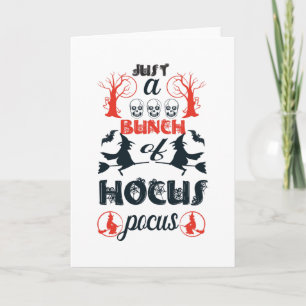 Gewoon een Bunch van Hocus Pocus Kaart