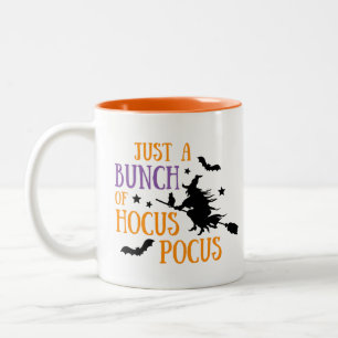 Gewoon een bundel Hocus Pocus Halloween Tweekleurige Koffiemok