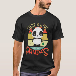 Gewoon een die houdt van Pandas Panda Beer T-shirt