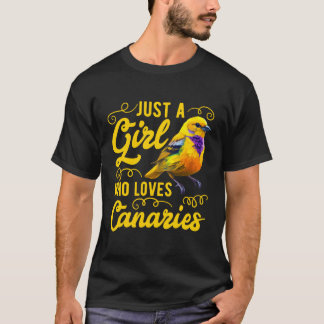 Gewoon een die van kanaries houdt die vogels zinge t-shirt
