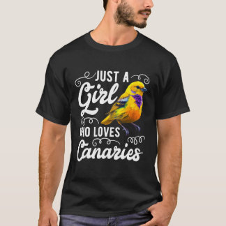 Gewoon een die van kanaries houdt die vogels zinge t-shirt