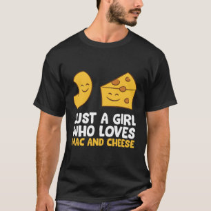 Gewoon een die van Mac en kaas houdt van Macaroni T-shirt