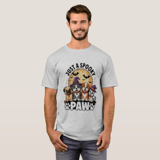 Gewoon een enge poot | Malse Halloween honden T-shirt