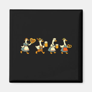 Gewoon Een Feest Gans Duits Bier Prost Drinken Magneet