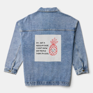 Gewoon een gewone vent denim jacket