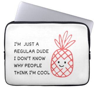 Gewoon een gewone vent laptop sleeve