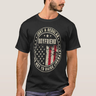 Gewoon een gewone vriend die Amerika niet probeert T-shirt
