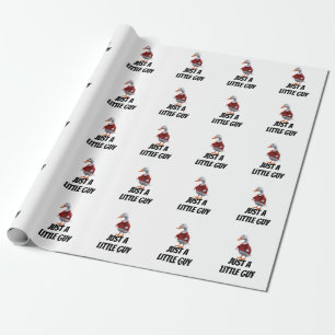 Gewoon een Goose Little Guy Funny Millennial Carto Cadeaupapier