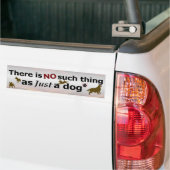 Gewoon een hond - GEEN Bumpersticker (Op Truck)