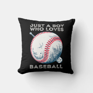 Gewoon een jongen die houdt van honkbal batter hon kussen