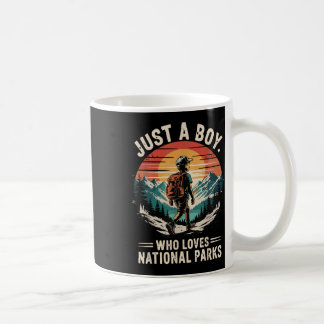 Gewoon Een Jongen Die Liefheeft Van Nationale Park Koffiemok