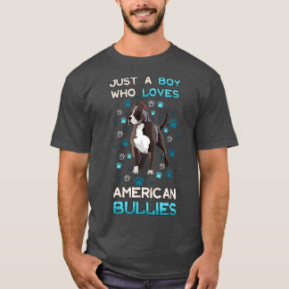 Gewoon een jongen die van Amerikaanse geweren houd T-shirt