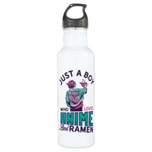 Gewoon een jongen die van anime en ramen houdt, an waterfles 