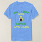 Gewoon een jongen die van avocado houdt... t-shirt (Design voorkant)