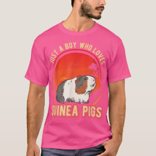 Gewoon een jongen die van cavia's houdt t-shirt