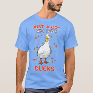 Gewoon een jongen die van een eikel houdt t-shirt