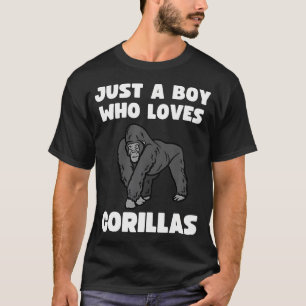 Gewoon Een Jongen Die Van Gorillas Primaat Peuter T-shirt
