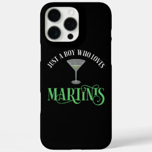 Gewoon Een Jongen Die Van Martinis Houdt iPhone 16 Pro Max Hoesje