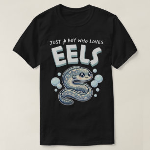 Gewoon Een Jongen Die Van Paling Houdt Kawaii Zeel T-shirt