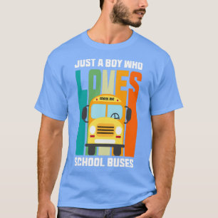 Gewoon een jongen die van school houdt, die een ko t-shirt